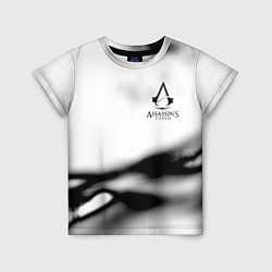 Детская футболка Assassins Creed logo texture