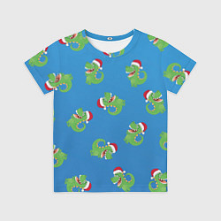 Футболка детская Новогодний дракончик, цвет: 3D-принт