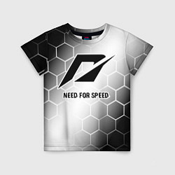 Детская футболка Need for Speed glitch на светлом фоне