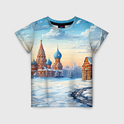 Детская футболка Российская зима