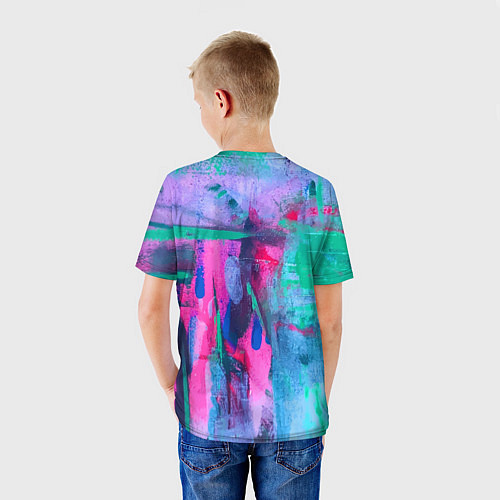 Детская футболка Shurshun - tie-dye / 3D-принт – фото 4