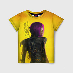 Детская футболка Cyberpunk 2077: Songbird