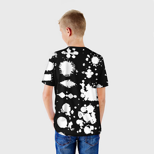 Детская футболка Фантазийный космический паттерн / 3D-принт – фото 4