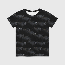 Детская футболка Ночные быки