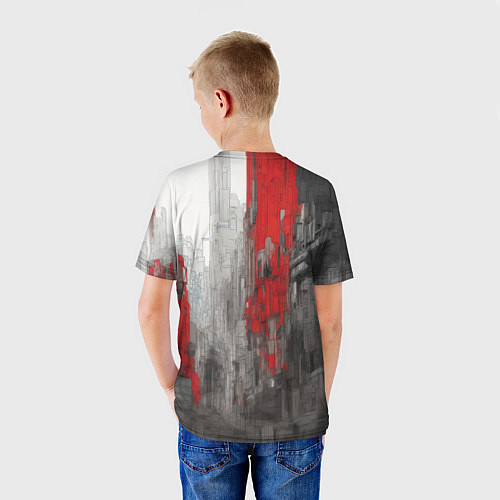 Детская футболка Боевой андроид штурмовик / 3D-принт – фото 4