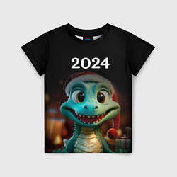 Детская футболка Дракон символ года 2024
