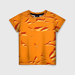 Детская футболка Оранжевый мотив