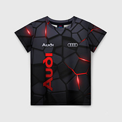 Детская футболка Audi - плиты с эффектом свечения