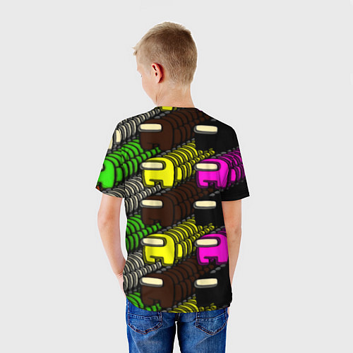 Детская футболка Among us games / 3D-принт – фото 4