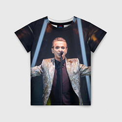 Детская футболка Depeche Mode - Dave Gahan stage memento mori