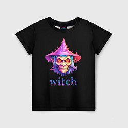 Детская футболка Cartoon witch