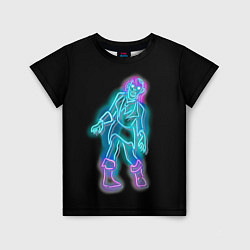 Детская футболка Neon undead