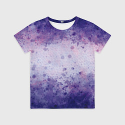 Детская футболка Абстракция - purple scales