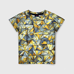 Детская футболка Маленькие золотые треугольники