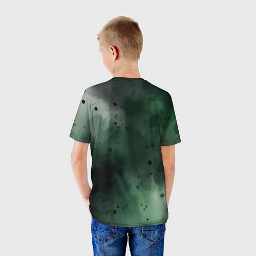 Детская футболка Акварелика / 3D-принт – фото 4