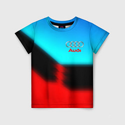 Детская футболка AUDI sport brend color