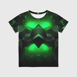 Детская футболка Абстрактное царство зелени