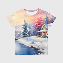 Детская футболка Сказочная метель подарков