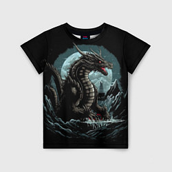 Детская футболка Дракон зимних ночей