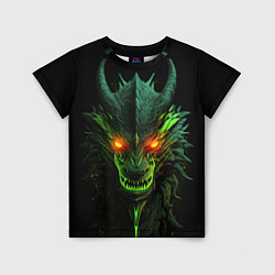 Детская футболка Дракон сверкающих елей