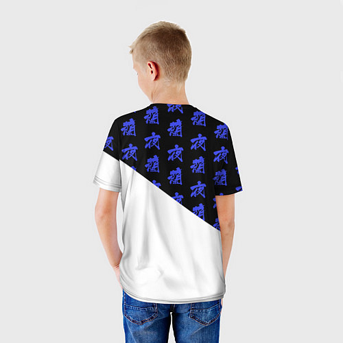 Детская футболка Е Лань - Геншин Импакт / 3D-принт – фото 4