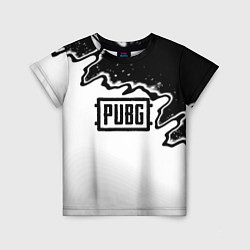 Детская футболка PUBG абстракцион гейм шутер