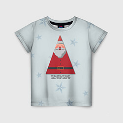 Детская футболка Санта 2024