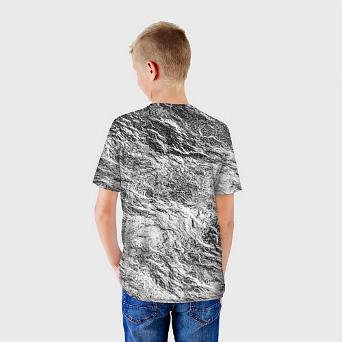 Детская футболка Воин с топором и медведь / 3D-принт – фото 4