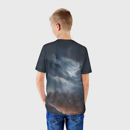 Детская футболка Городская ратуша / 3D-принт – фото 4