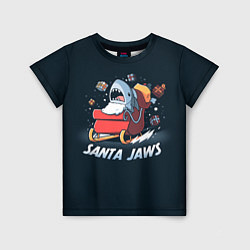 Детская футболка Santa Jaws