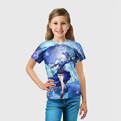 Футболка детская Genshin Impact Furina, цвет: 3D-принт — фото 2