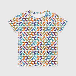 Детская футболка Паттерн из симметричных фигур