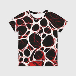 Детская футболка Красная морская волна