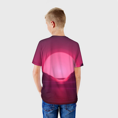 Детская футболка Лини иллюзионист / 3D-принт – фото 4