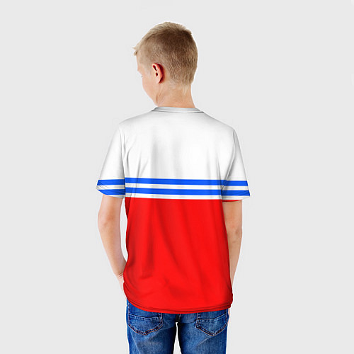 Детская футболка Russia - classic / 3D-принт – фото 4