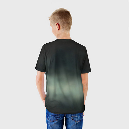 Детская футболка Пришелец с большими глазами / 3D-принт – фото 4