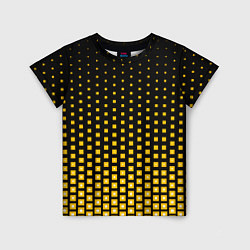 Детская футболка Жёлтые квадраты