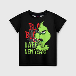 Детская футболка Grinch - happy New Year
