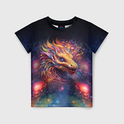 Детская футболка Космический дракон - символ года