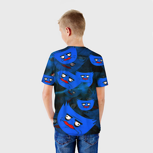 Детская футболка Huggy Wuggy topgames / 3D-принт – фото 4