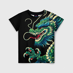 Детская футболка Japanese irezumi - dragon