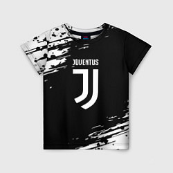 Детская футболка Juventus спорт краски