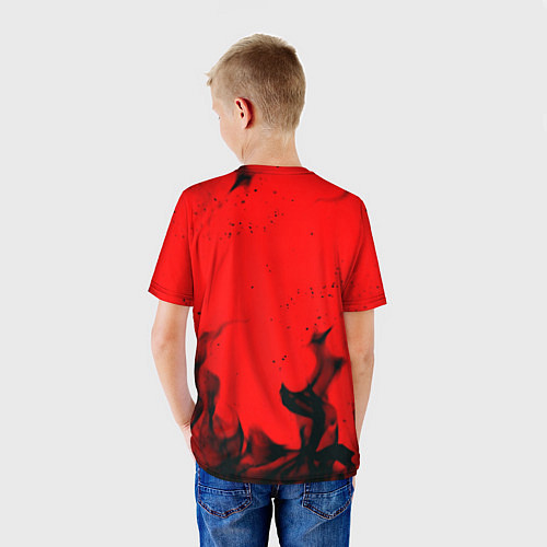 Детская футболка Imagine dragons bend fire smock / 3D-принт – фото 4