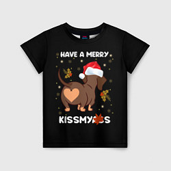 Футболка детская Have a merry kissmyass, цвет: 3D-принт