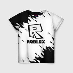 Детская футболка Roblox fire games