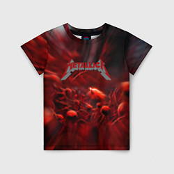 Футболка детская Metallica alboom band, цвет: 3D-принт