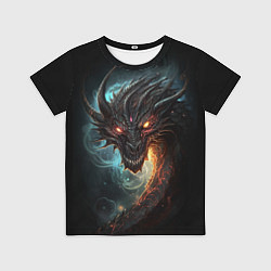 Детская футболка Фэнтази дракон символ 2024