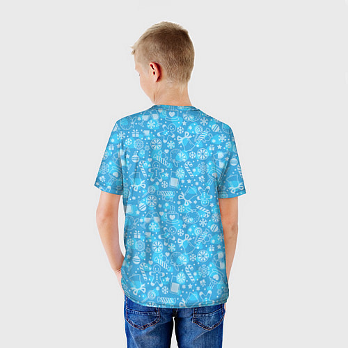 Детская футболка Удивленный дракон 2024 / 3D-принт – фото 4