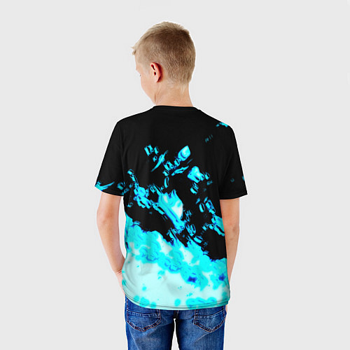 Детская футболка Ведьмак ghostrider Геральт / 3D-принт – фото 4