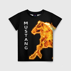 Детская футболка Mustang fire
